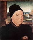 Hans Memling Canvas Paintings - Portrait of an Old Man